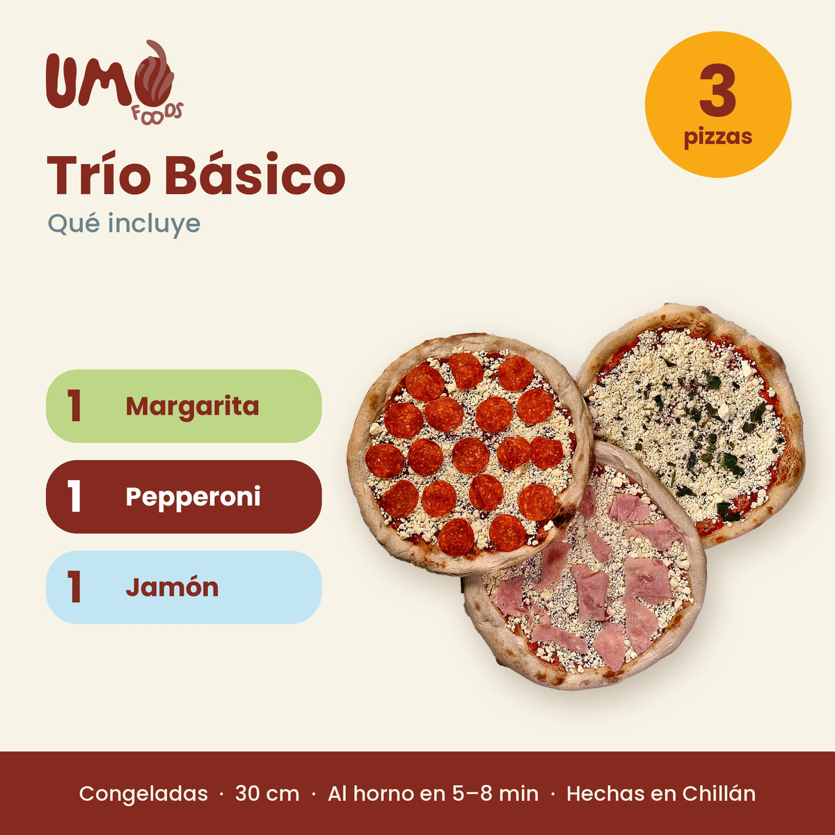 Trío Pack Básico